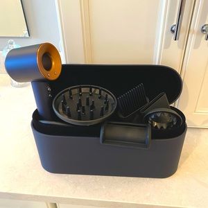 Dyson Limited Edition Prussian Blue and Copper Hairdryer